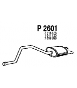 FENNO STEEL - P2601 - Глушитель зад.часть Ford MONDEO 1.6-1.8 Wagon 93-98